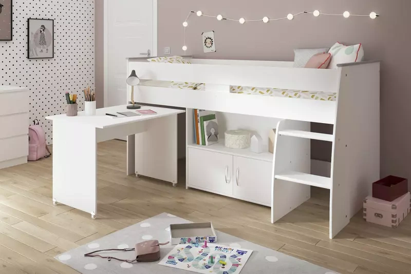 detská multifunkčná posteľ s písacím stolíkom - 4