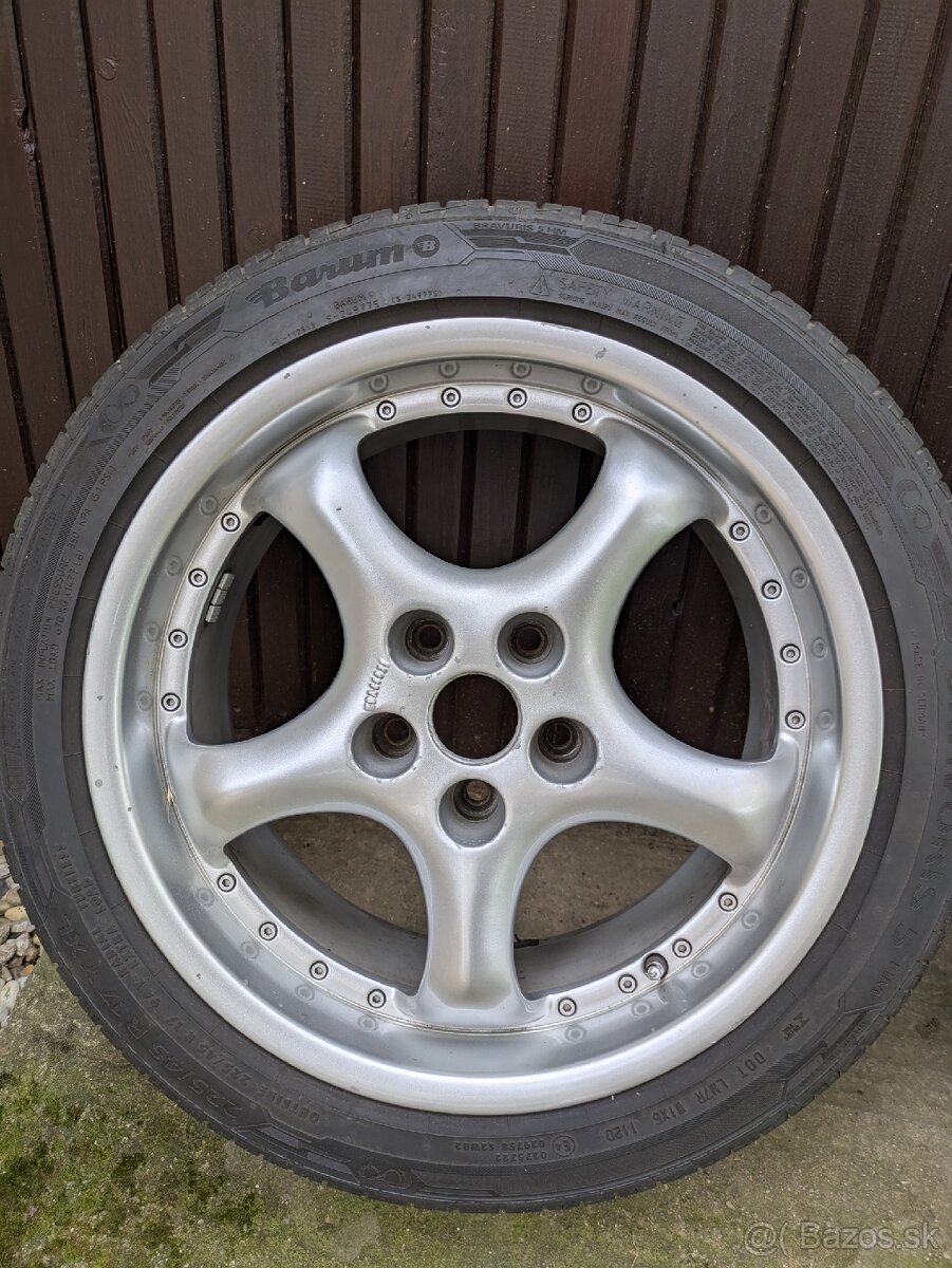 5x112 r17 Borbet Type R s pneu - 4
