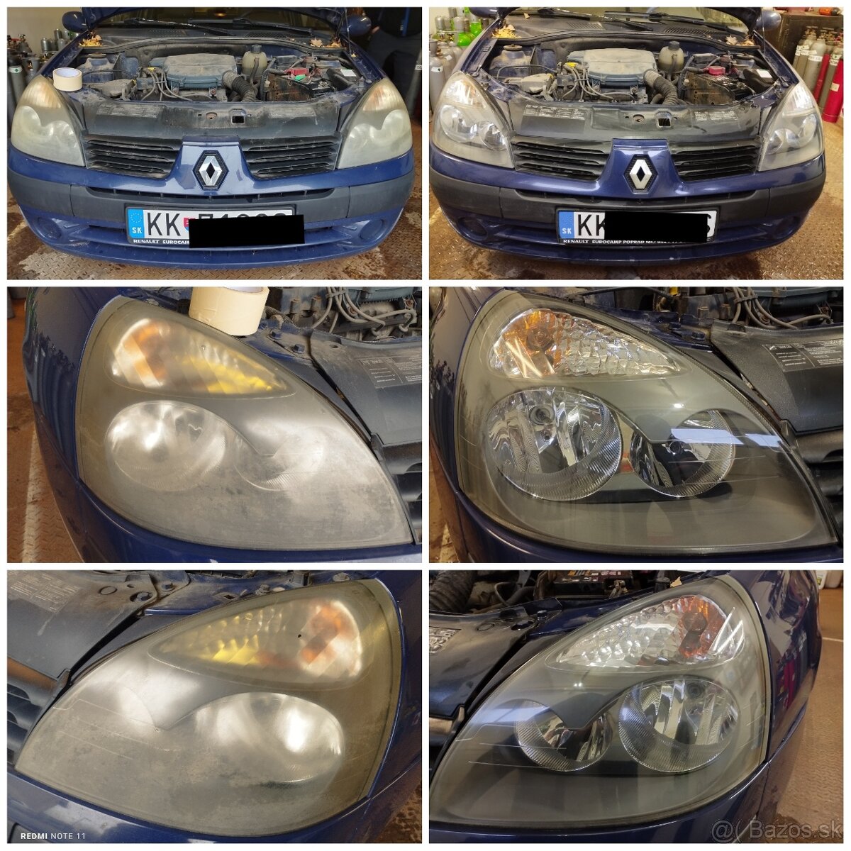 Leštenie svetiel LS - 4