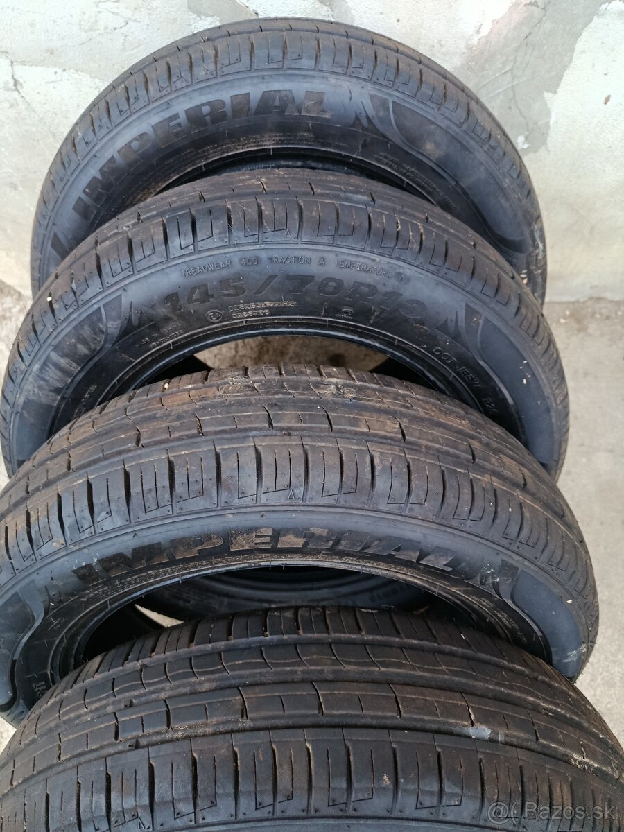 Predám pneumatiky 145/70/13 letné - 4