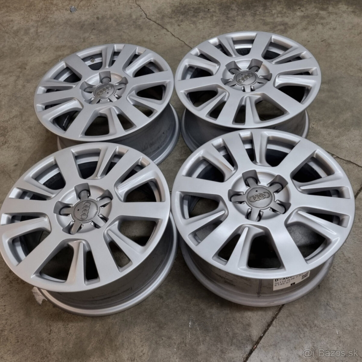 Hliníkové disky 5x112 R16 7,5J ET45 - 4