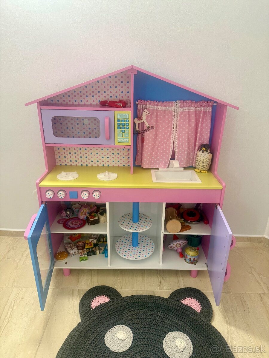 Drevenná veľká kuchynka - TOP - 4