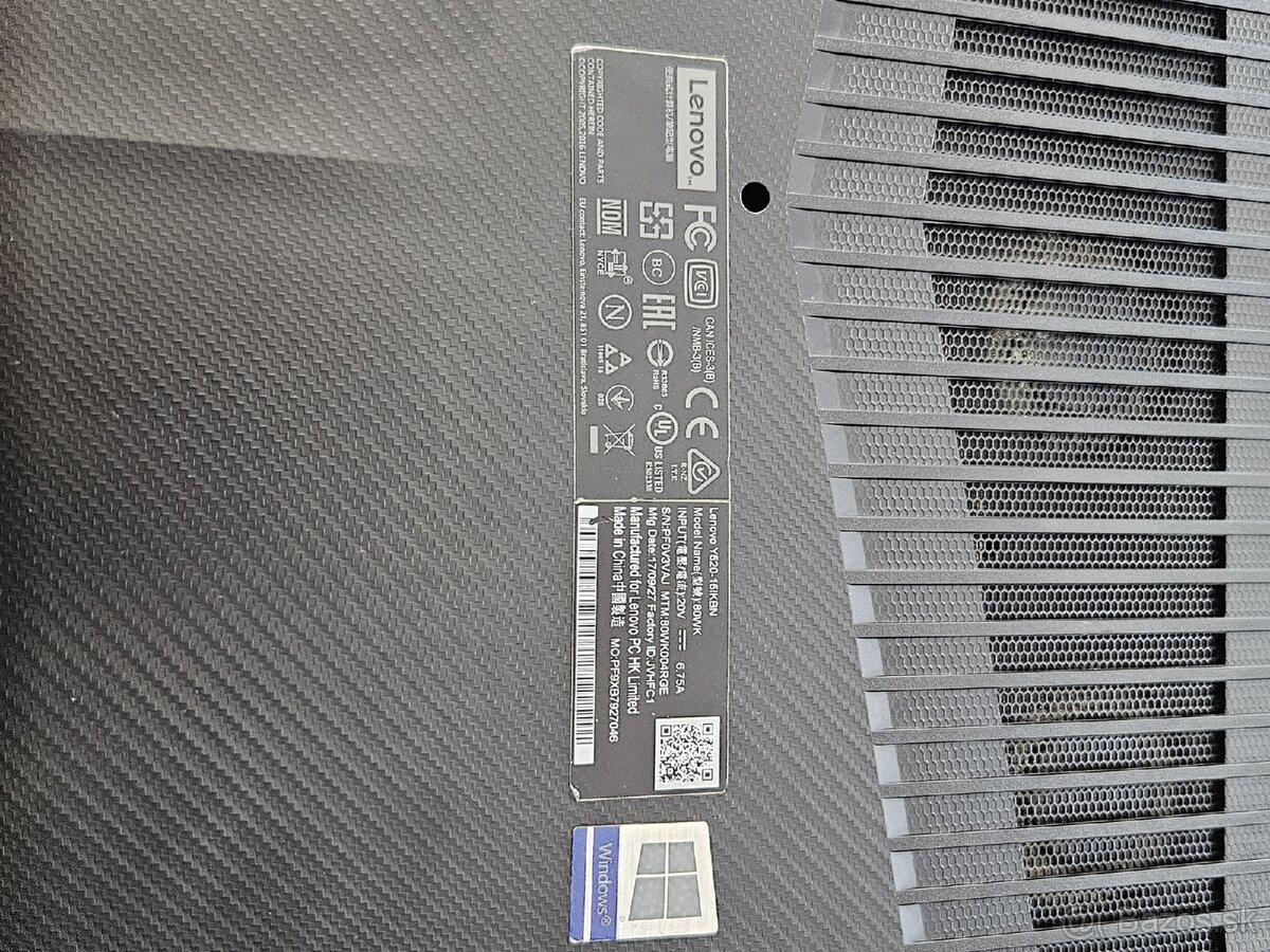 Predám herný notebook LENOVO LEGION Intel Core-i7 - 4