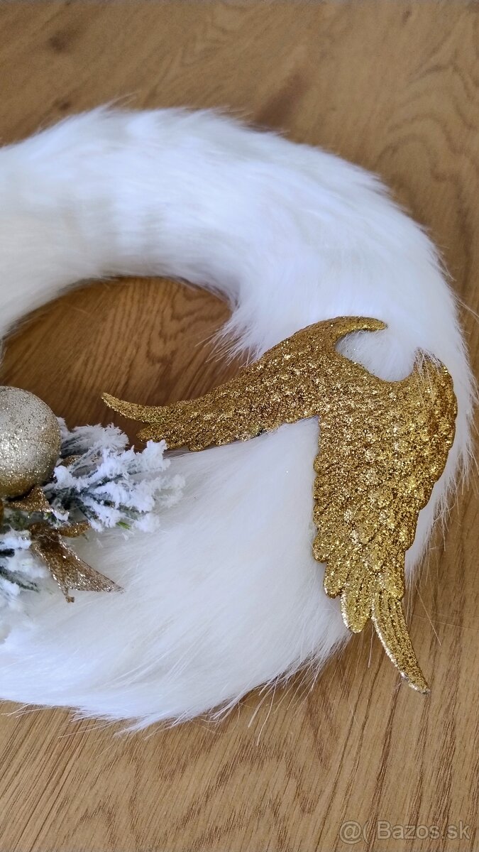 Vianočný veniec na dvere - 4