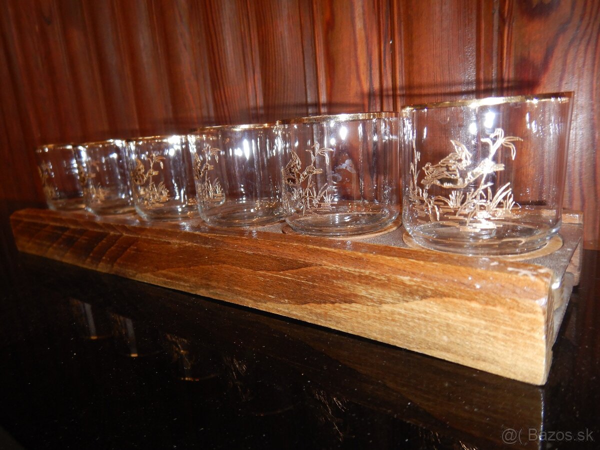 poháriky s poľovníckym motívom - 4