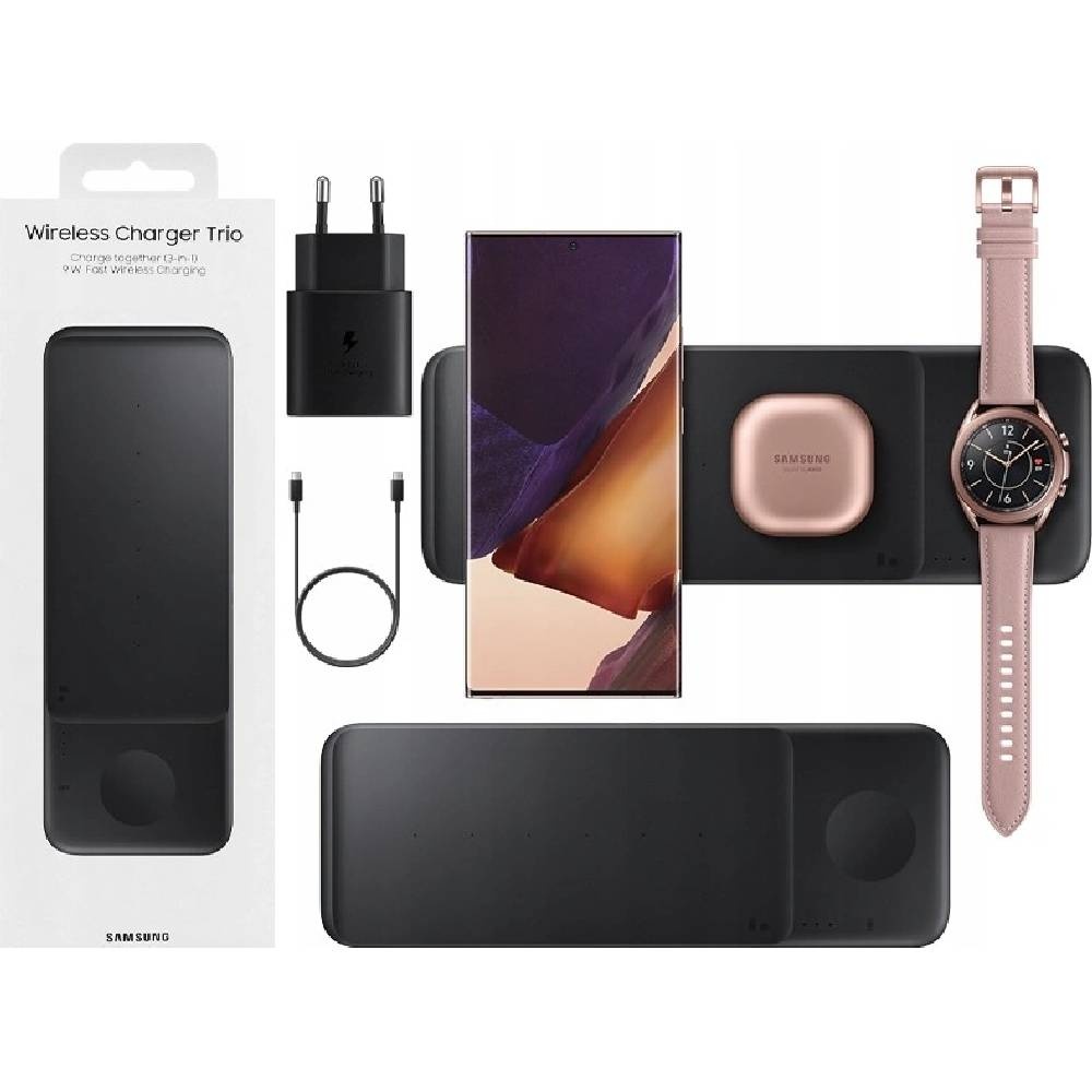 Bezdrôtová nabíjačka Samsung Trio - 4