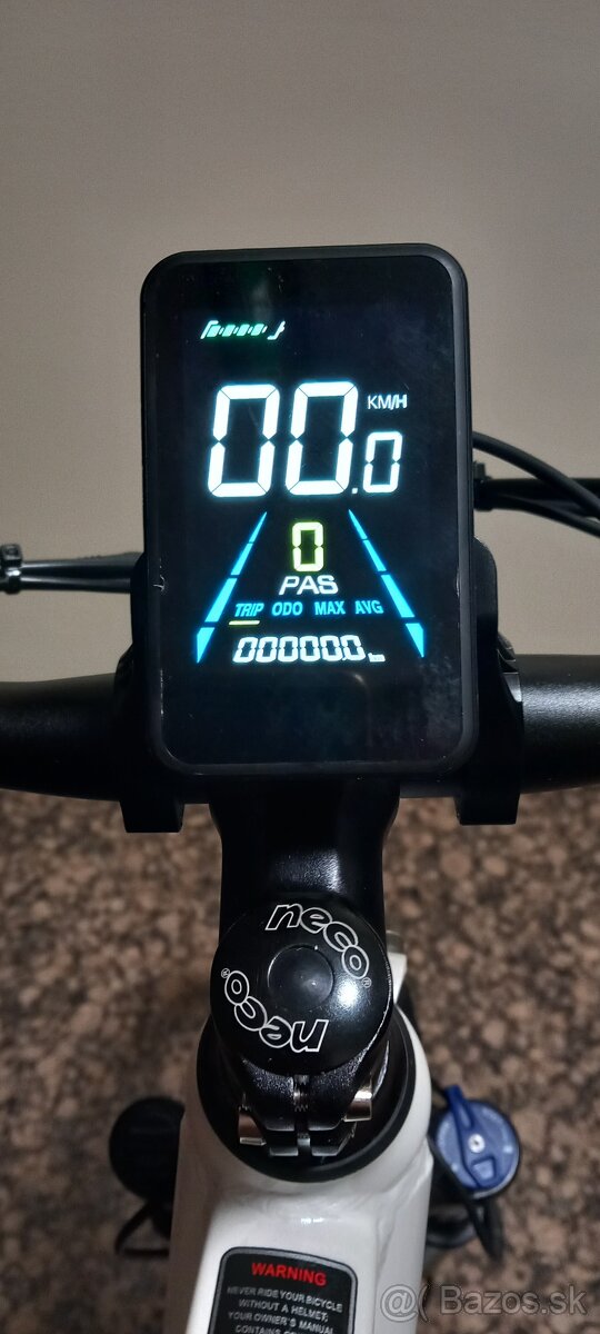 elektrický bicykel - Samebike RS A1, biely - 4