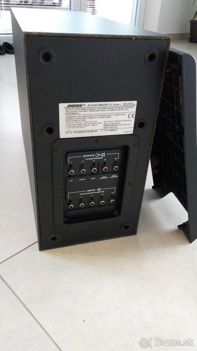 Bose Acoustimass 10 II subwoofer - 4