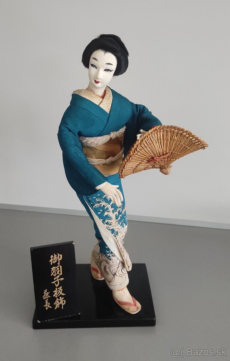 Japonská bábika Sado Okesa - 4