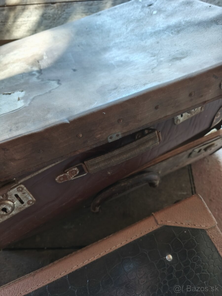 Starozitne kufre - 4 ks - 4
