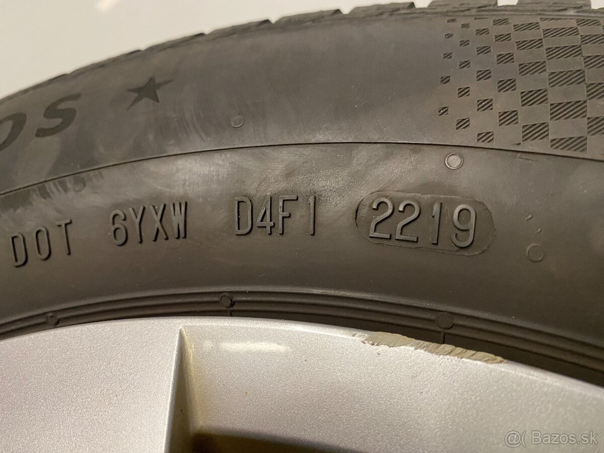 Zimné pneumatiky na diskoch - Continental WC 205/60 R16 - 4