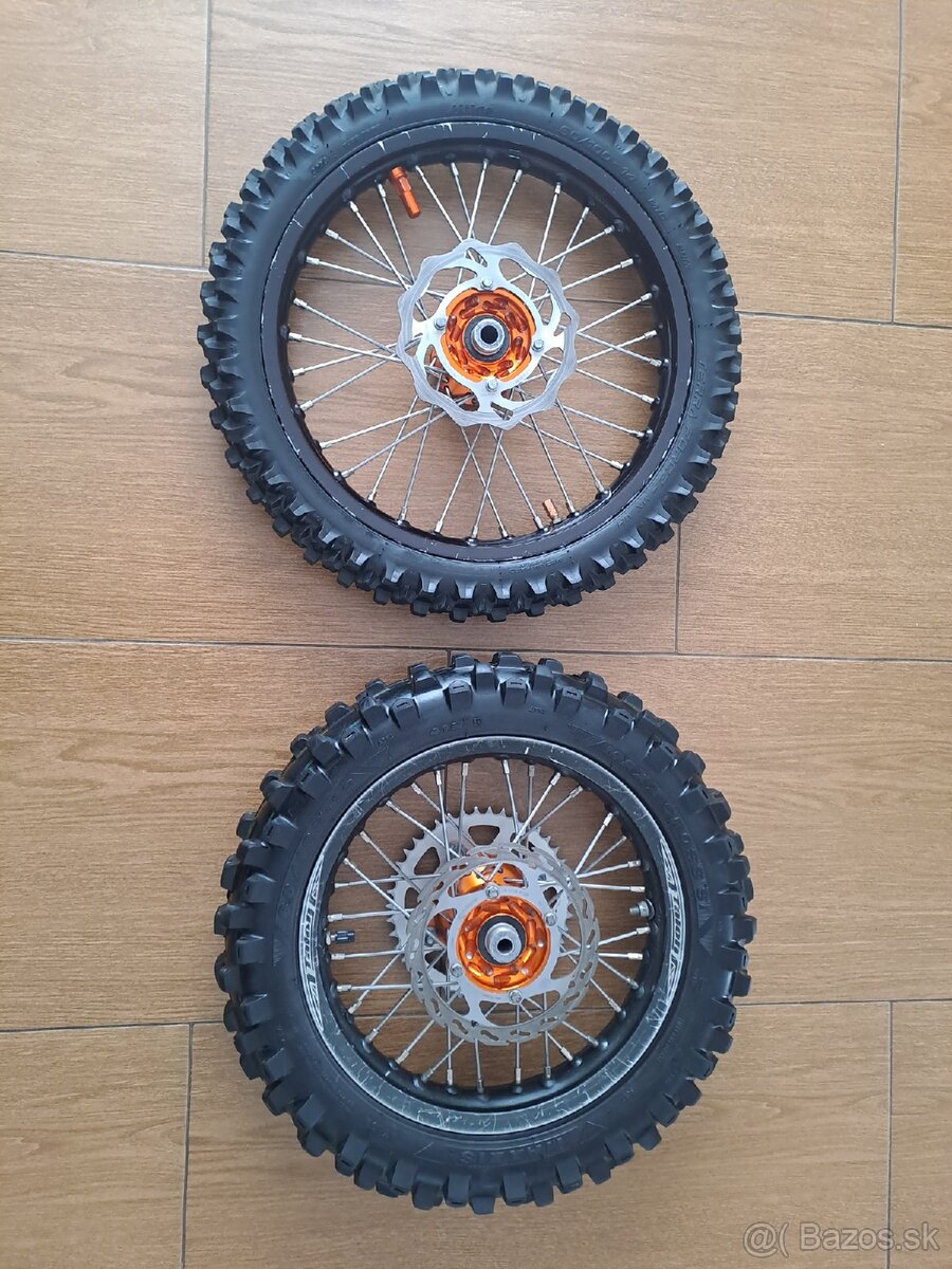 Predám veľké kolesa na ktm 50sx