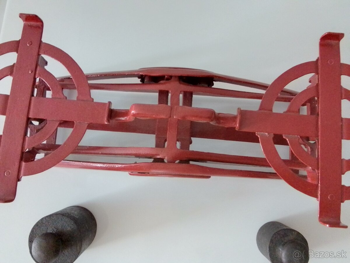 Starožitná váha Aero 5 so závažiami, závažie 1kg a 0,5kg - 4