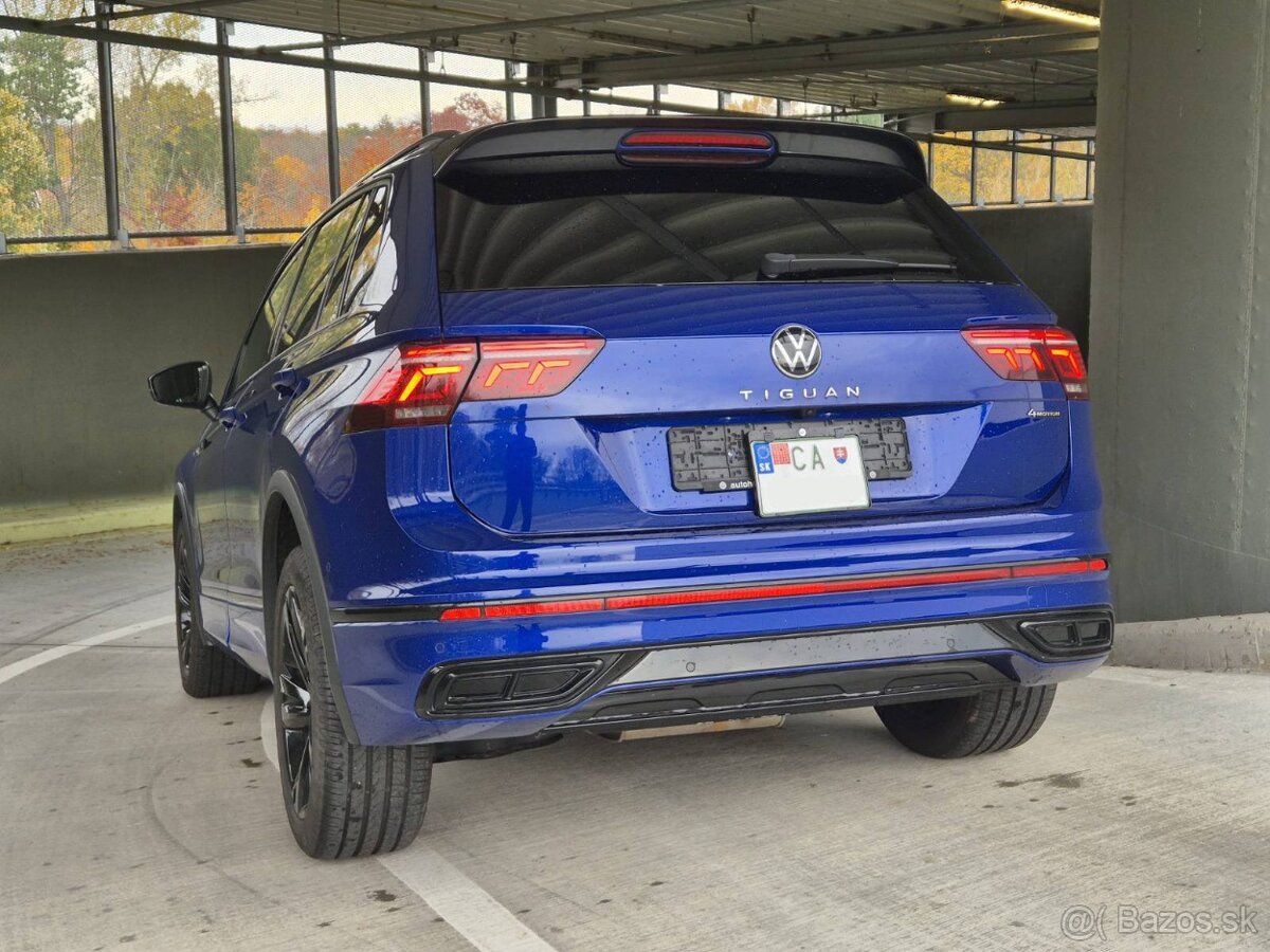 💙 Volkswagen Tiguan R-LINE Black - lapiz blau webasto iq li - 4