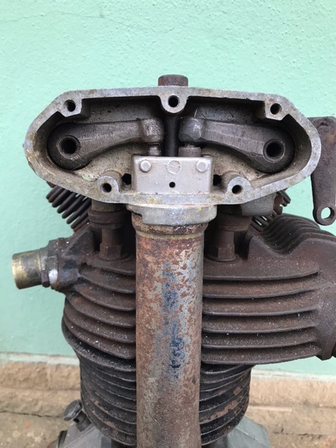 NSU 351 OS, OSL predvojnový motor s liatinovou hlavou - 4