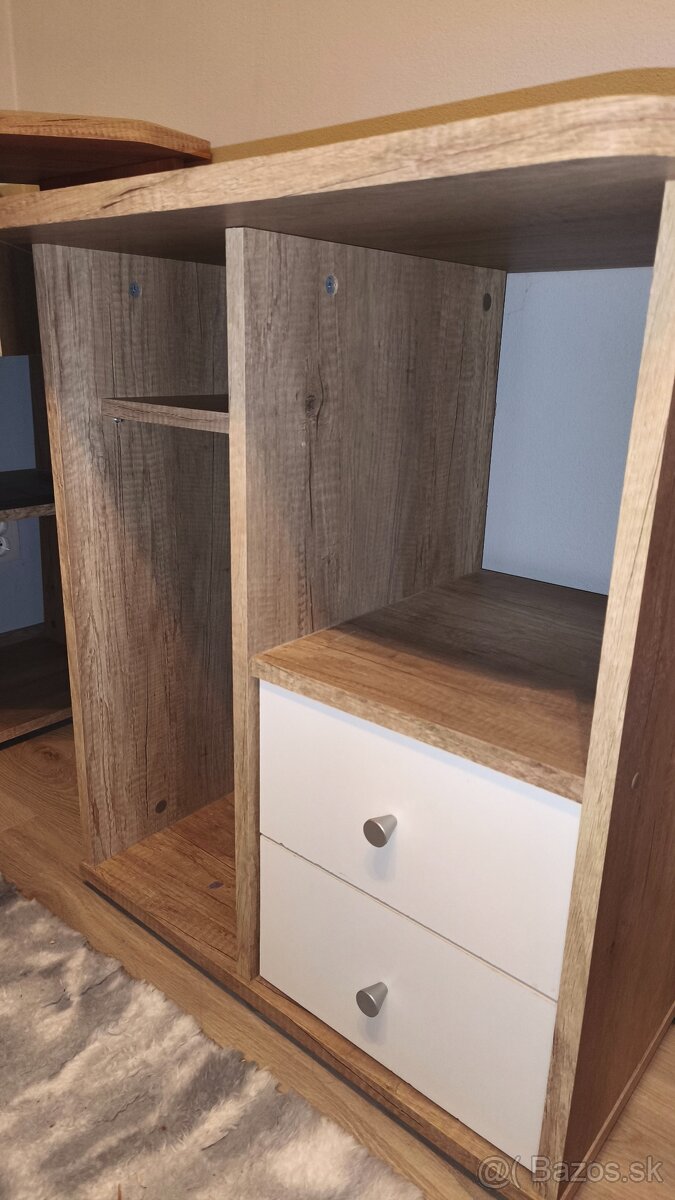 Predám rohový písací stôl - 4