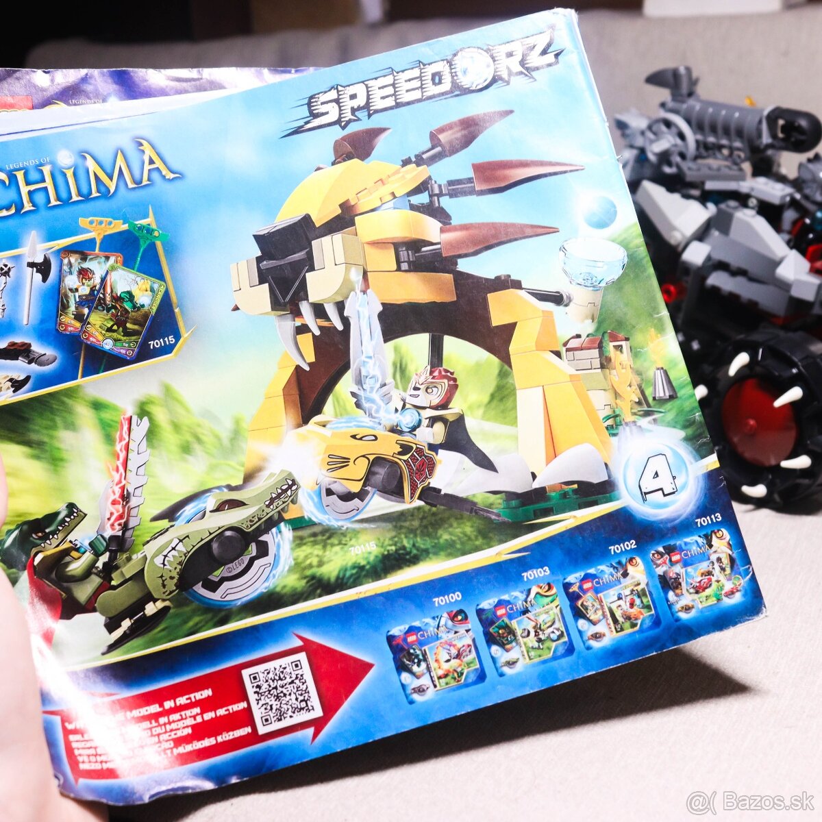 LEGO Chima Wakz Pack Tracker 70005 + návod - 4