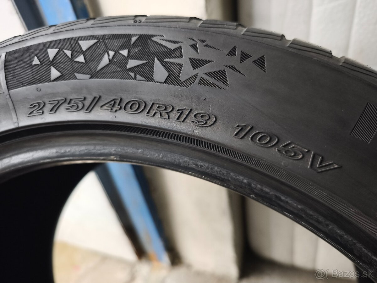 275/40 r19 zimné pneumatiky - 4