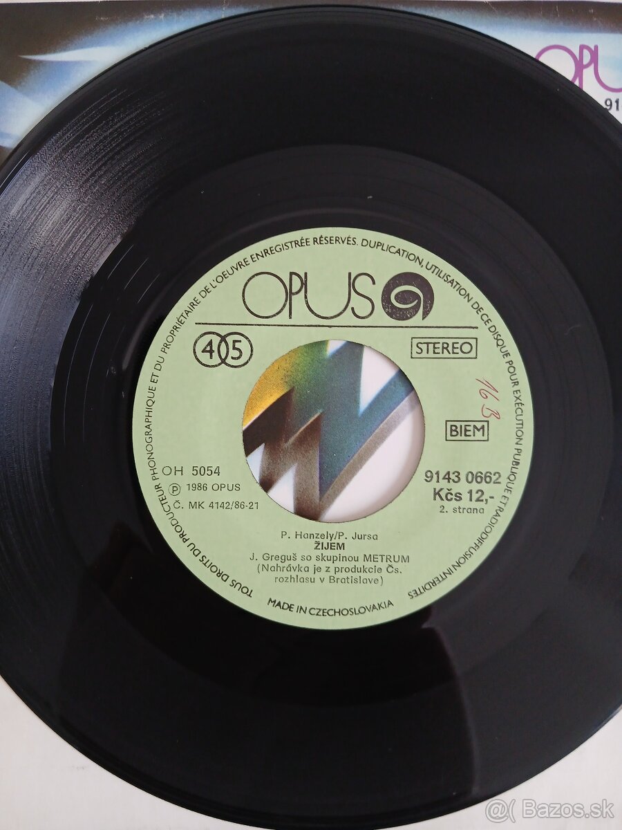 Juraj Greguš So Skupinou Metrum singel - 4