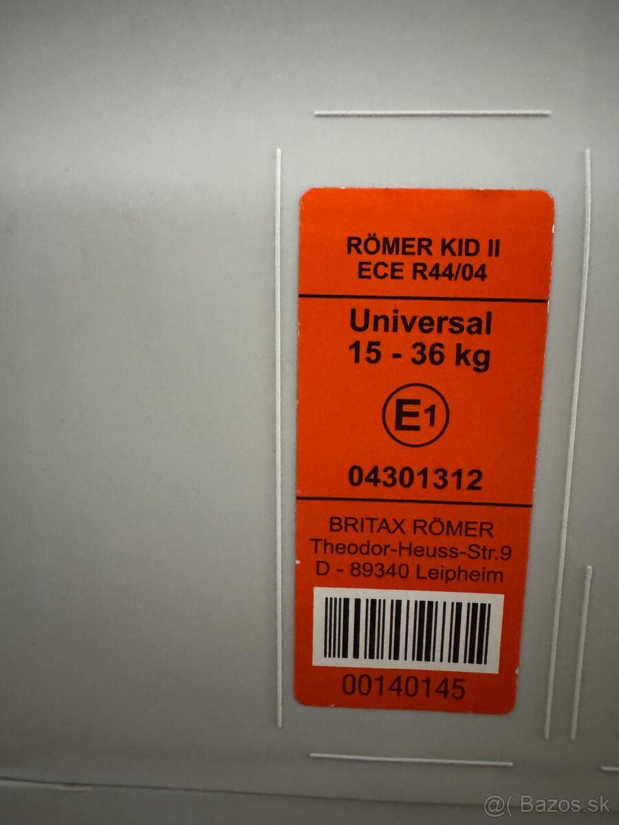 Detska autosedacka britax romer - 4