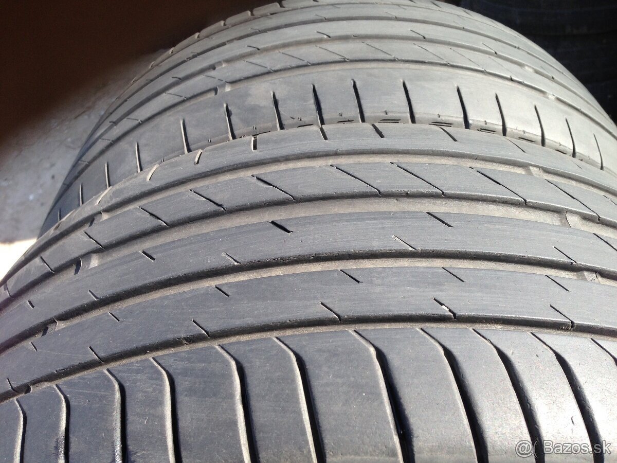 Predám letné Pneu 225/45r17 5/6mm - 4