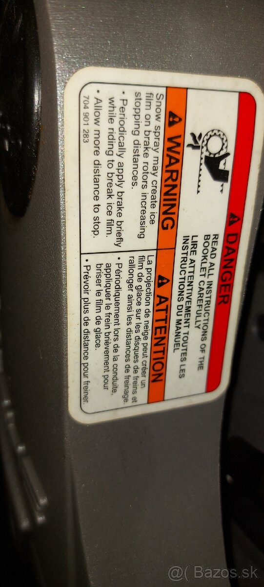 Can am snežné pásy