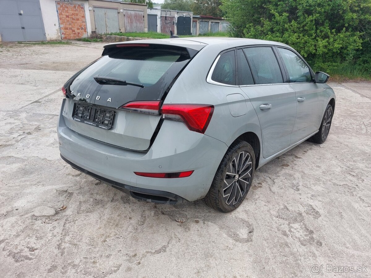 ŠKODA SCALA 1.6TDI DSG STYLE HAVAROVANÁ - 4