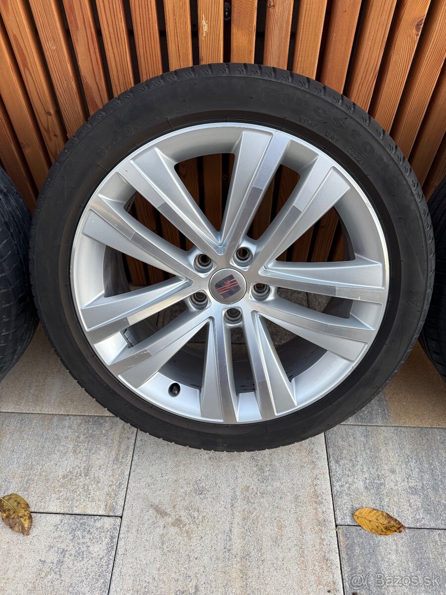 Elektrony + letne pneu 5x112 225/45 R18 Alhambra Sharan - 4