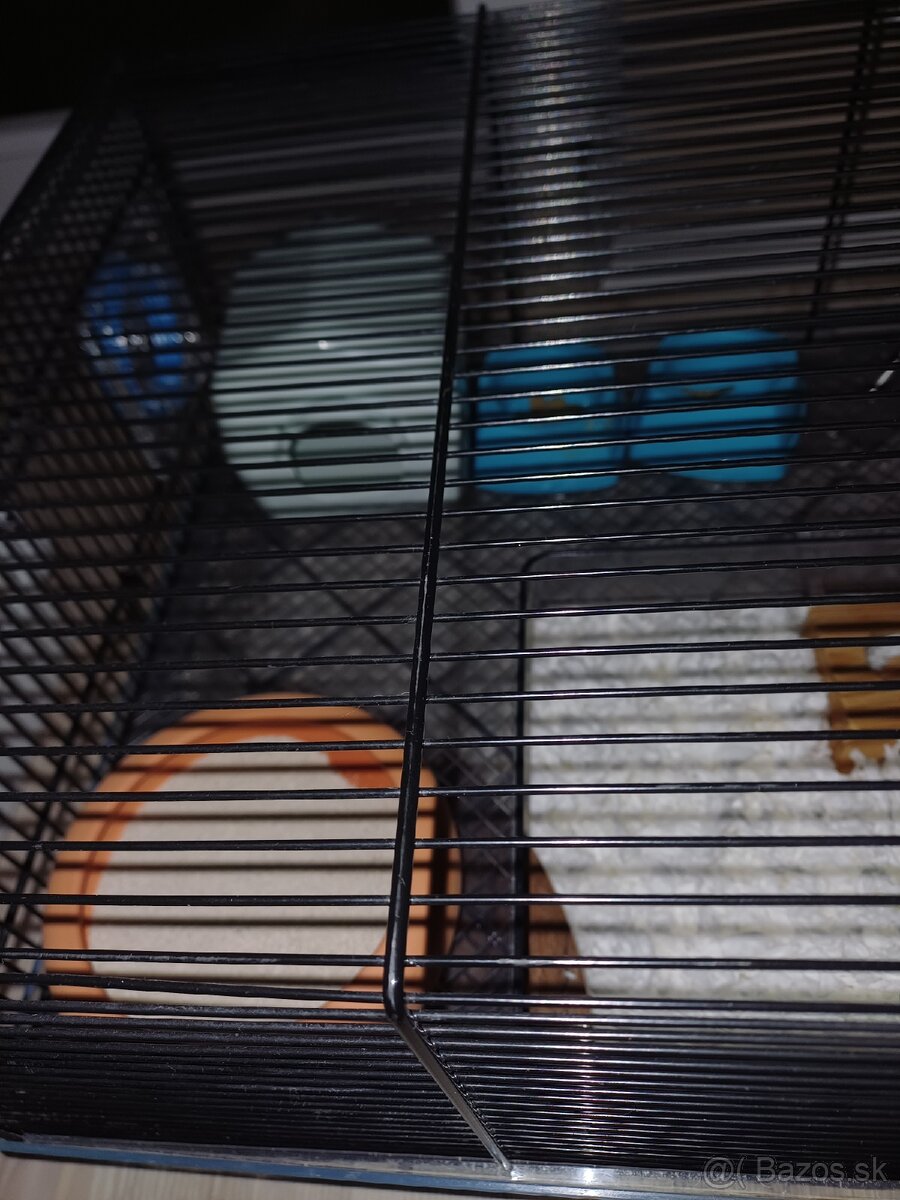 Škrečok+ klietka - 4