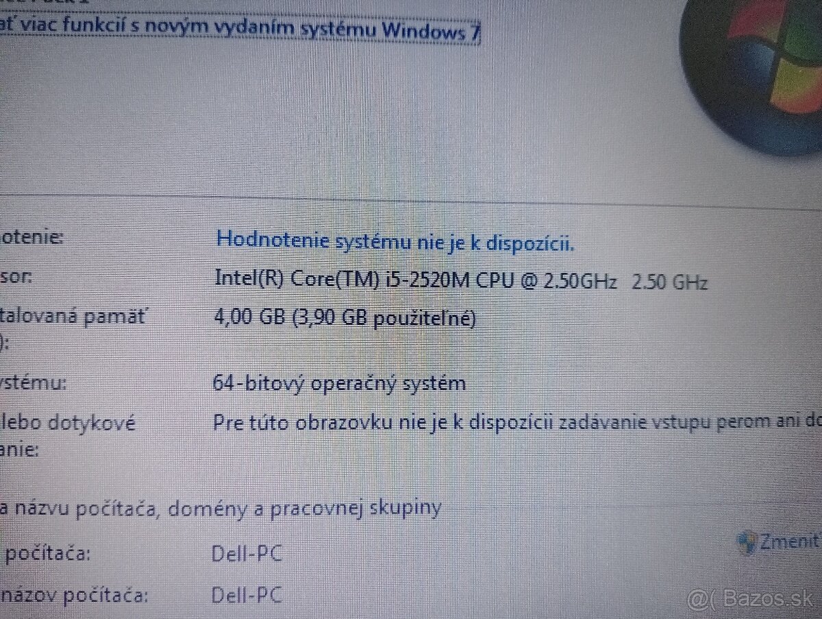 Dell Latitude e5420 . Intel core i5 , 4gb ram , Windows 7 - 4