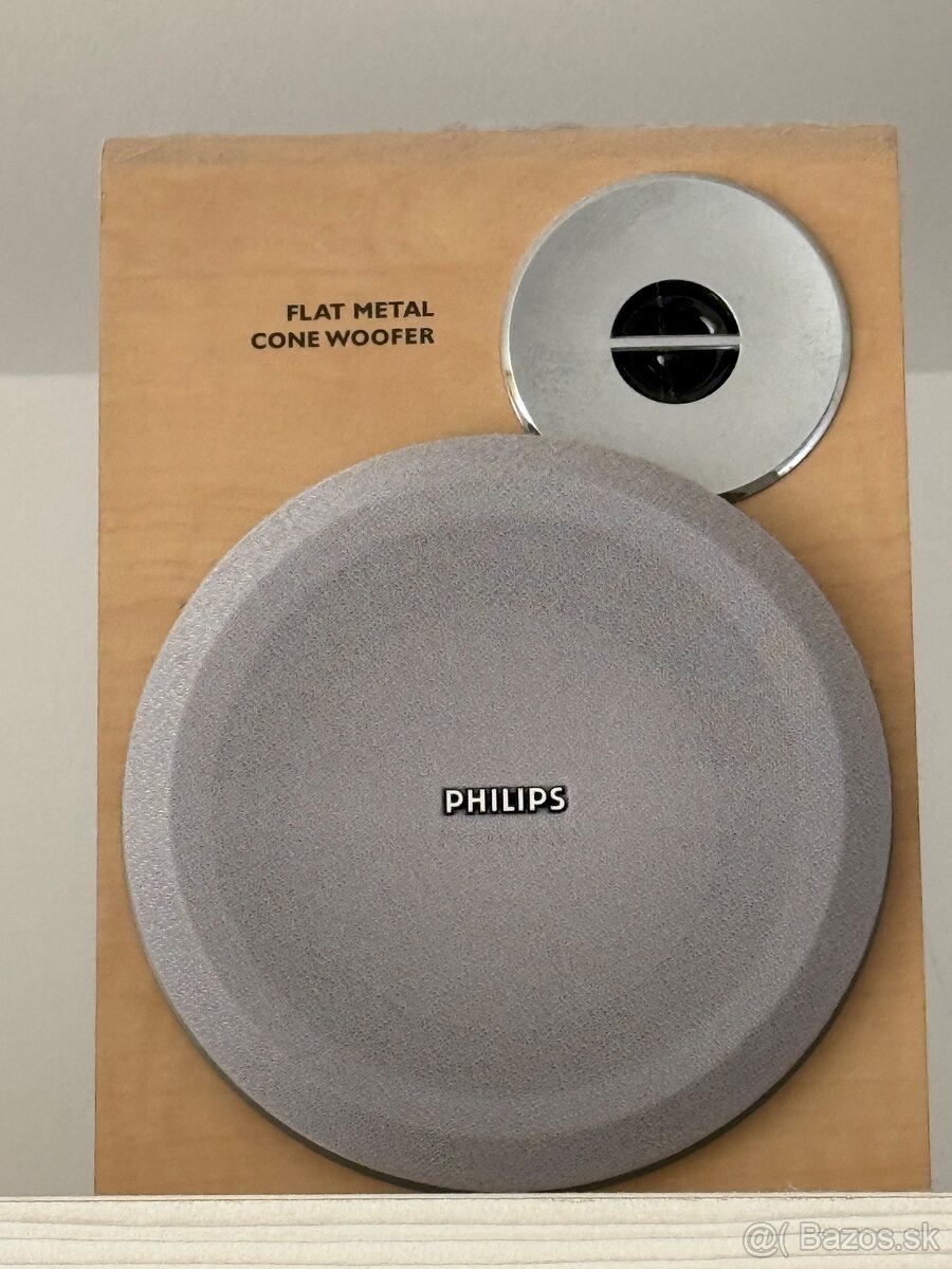 Philips MCM7 Micro System – CD/MP3/Rádio/Kazeta + repro - 4