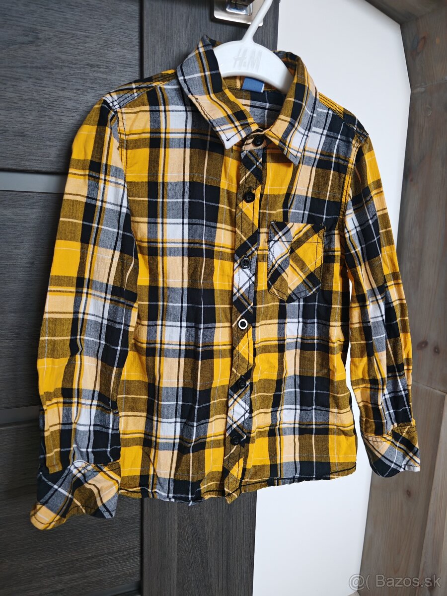 Chlapčenské košele veľkosti 104-122 - 4