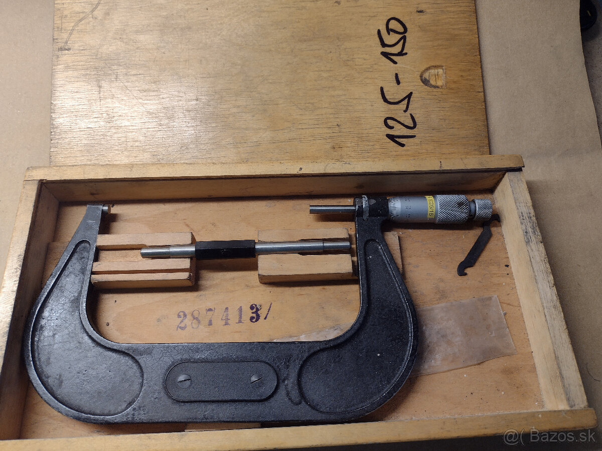 Predám mikrometre strmeňové - 4