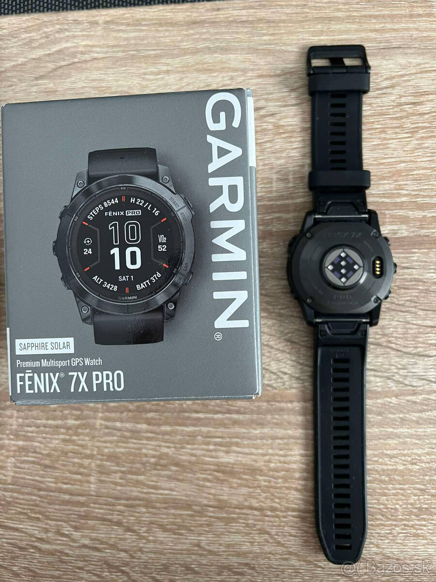 Garmin Fenix 7X Pro Sapphire Solar 1. záruka - 4