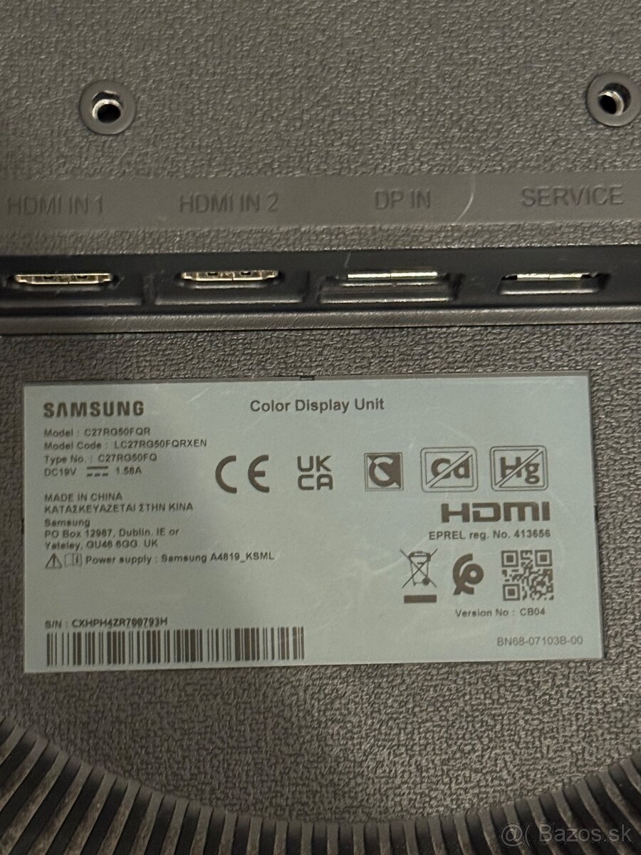 Monitor Samsung C27RG50F QR 27" - 4