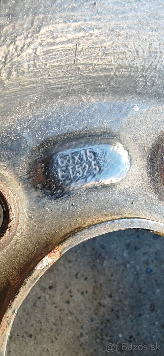 Plechové disky 5x108 R15 - 4