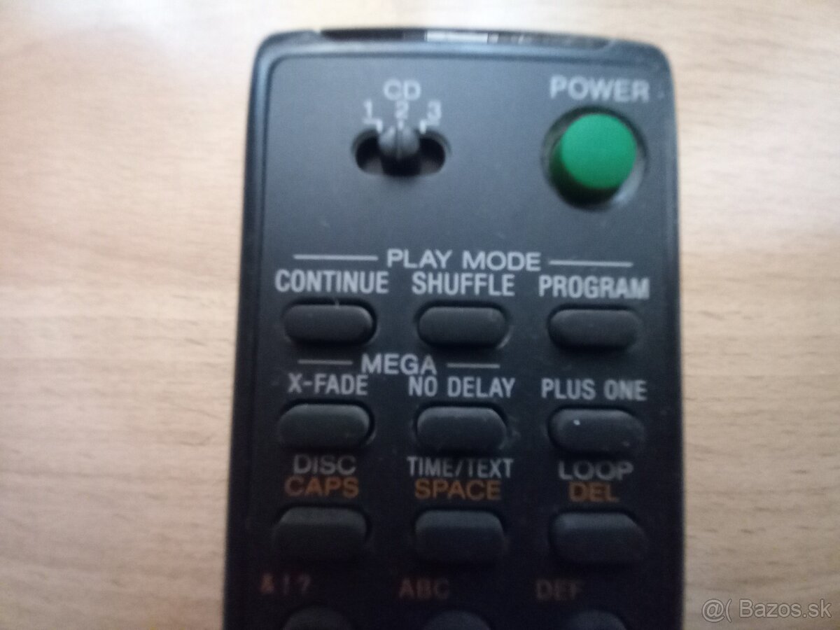 Predám originál diaľkový ovládač SONY - 4