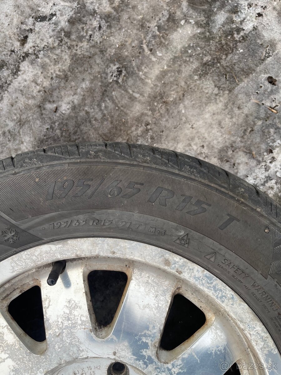 Predám kolesá r15 - 4