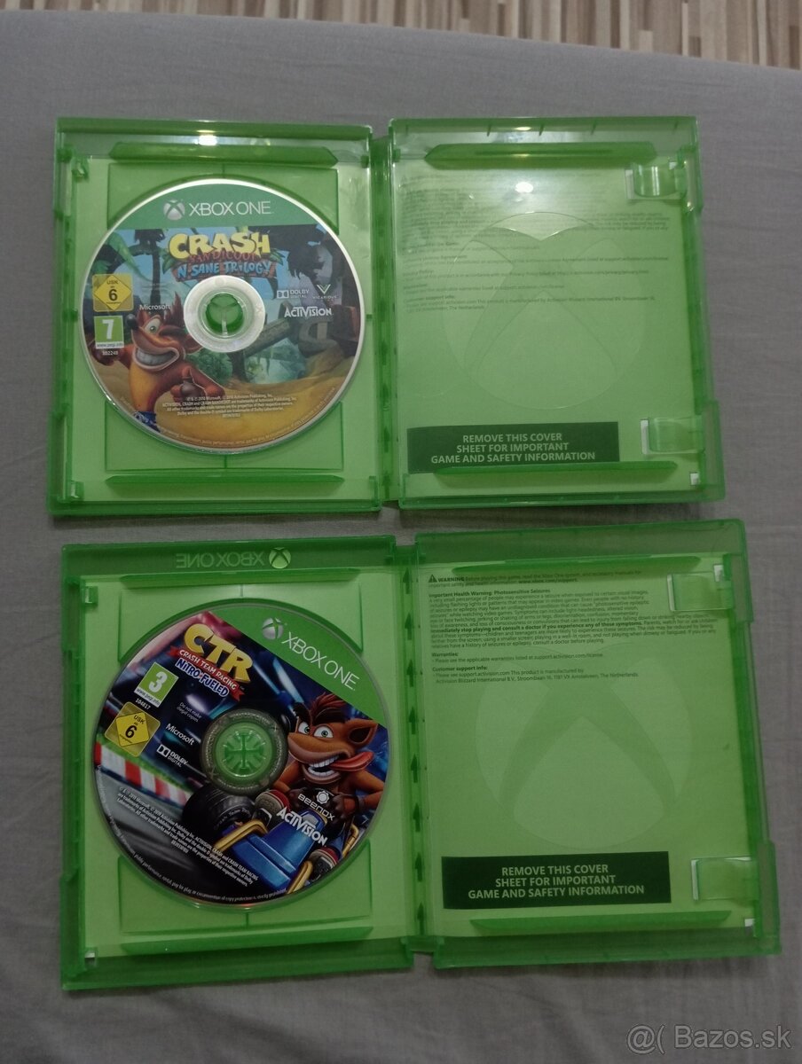 Hry Xbox One S. Crash Bandicoot, CTR - 4