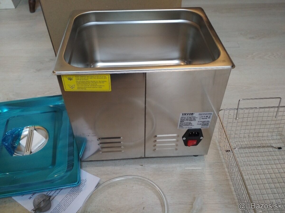 Ultrazvuková čistička s ohrevom 10L - 4