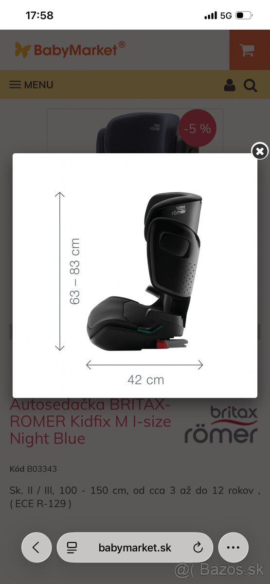 Dětská autosedačka Britax Romer - 4
