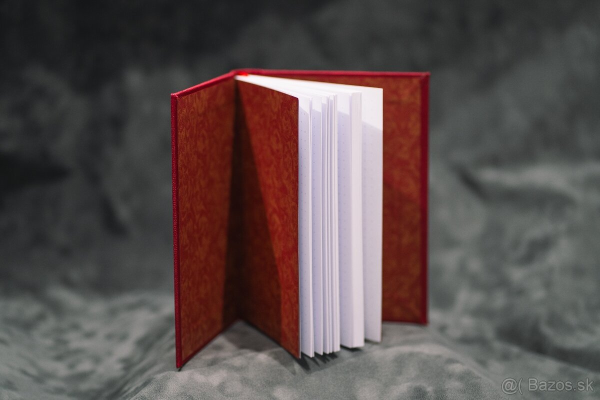 Originálne ručne viazané zápisníky A5 a A6 - 4