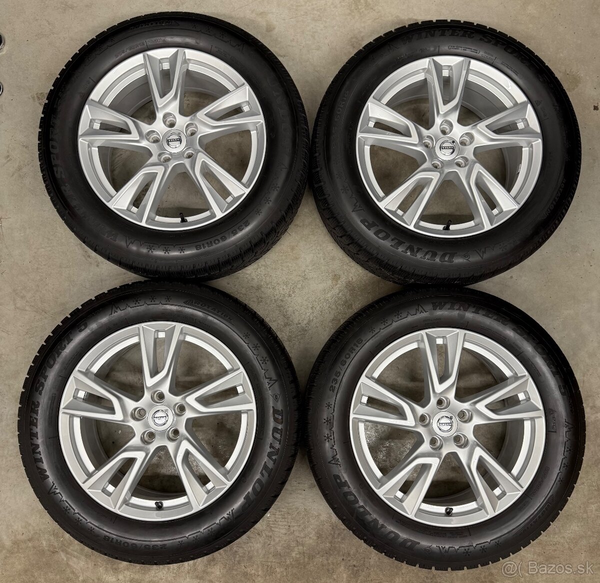Zimná sada 5x108 R18 , 235/60/18 Volvo XC60 - 4