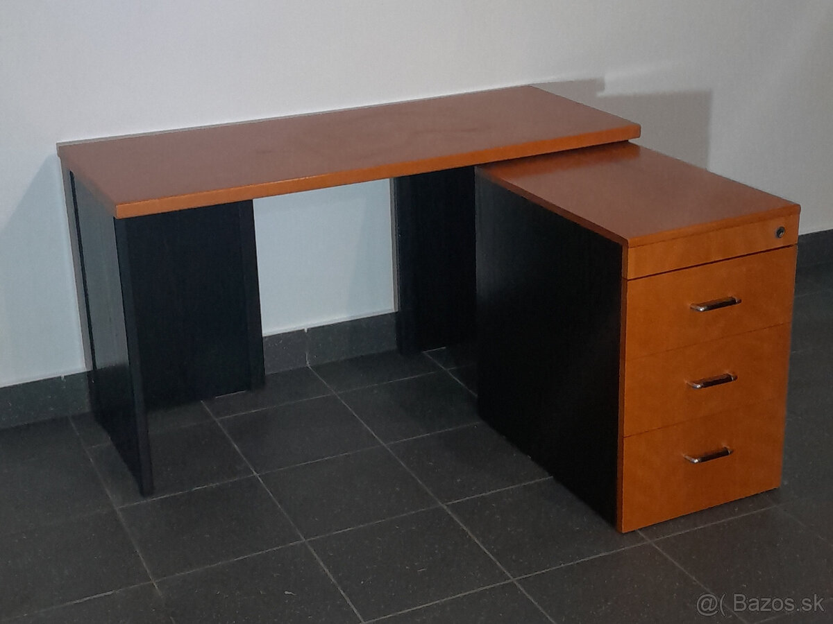Predám malý pracovný stôl + kancelársky kontajner - 4