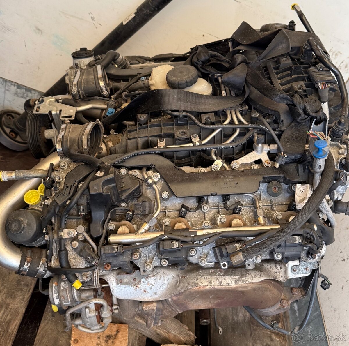 Motor Mercedes w212 Klass E e63 AMG v8 biturbo 2013 - 4