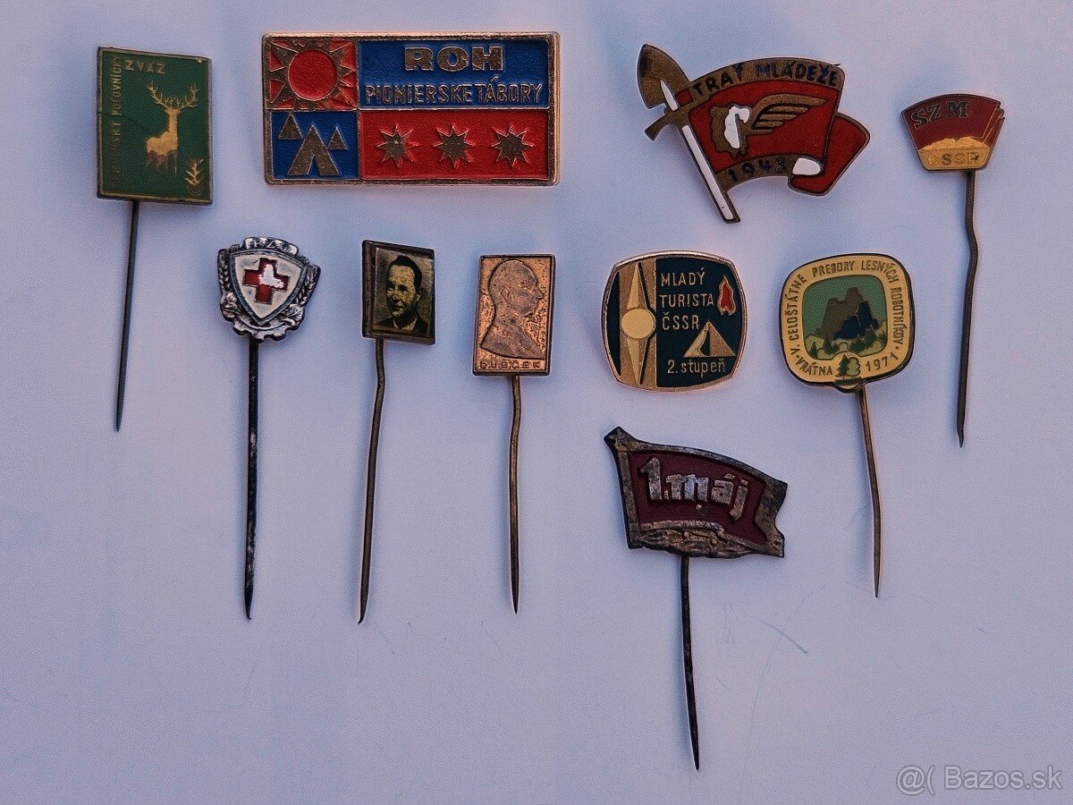 Staré odznaky miest, obcí, podnikov, združení a udalostí - 4