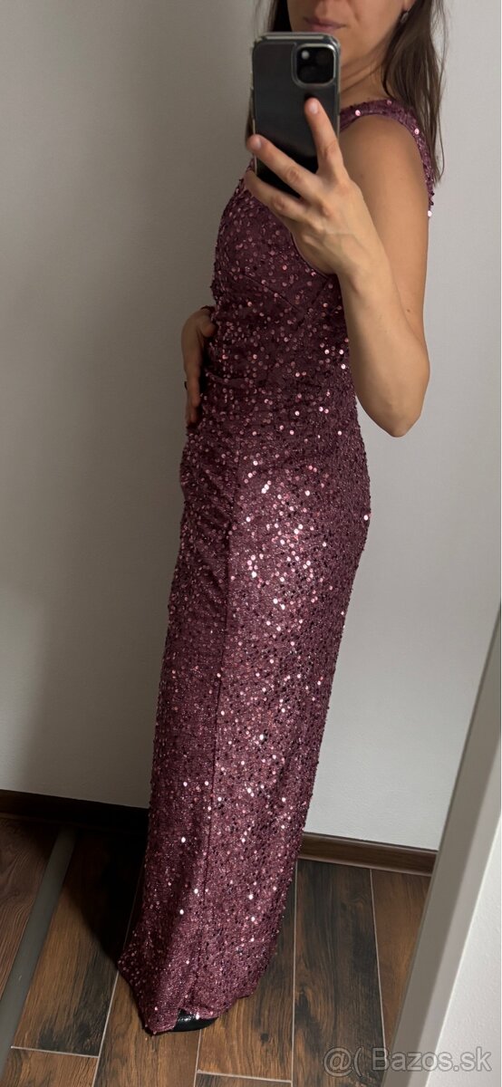 Predám spoločenské saty veľkosť S/m - 4