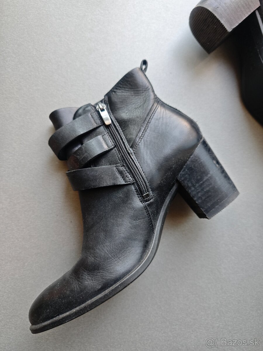 Dámske kožené topánky Ecco - 4