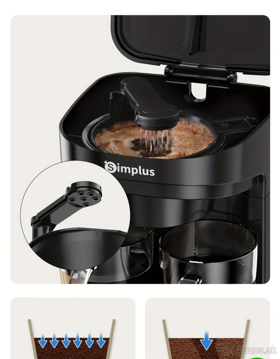 Kávovar domáci odkvapkávací mini - 4