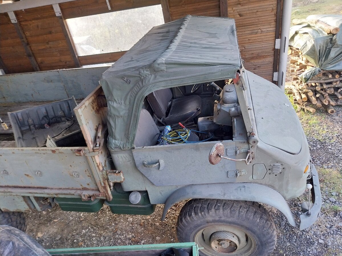 Predám Unimog 404 – vojenský špeciál, ročník 1967 - 4